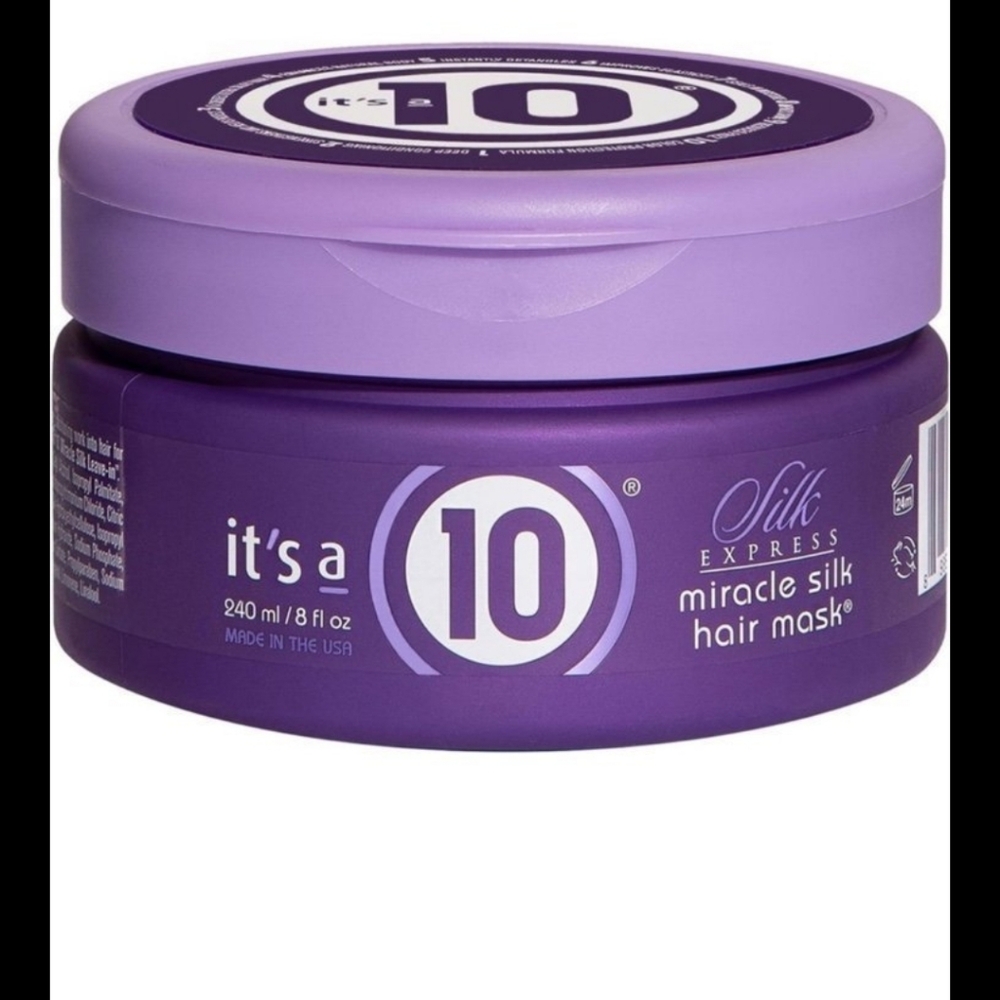 IT’s A 10 SILK EXPRESS MIRACLE SILK HAIR MASK 8 oz. NWTS